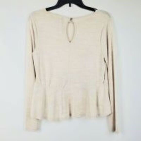 LC Lauran Conrad SMALL Beige Top NWT - Picture 2 of 5